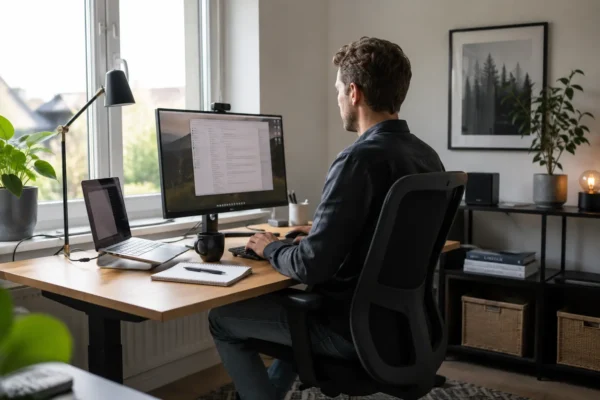 Att jobba hemifrån kräver mer än en laptop vid köksbordet